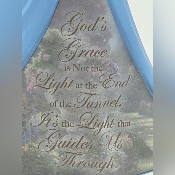 Thomas Kinkade “Angels of Peace” Collection: Theme is Blue “God’s Guiding Grace” - Picture 3 of 10